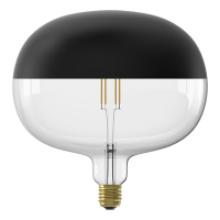 Calex Black & Gold lamp E27 | Boden | Kopspiegel | 1800K | Dimbaar | Zwart | 6W  LCA00564