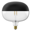 Calex Black & Gold lamp E27 | Boden | Kopspiegel | 1800K | Dimbaar | Zwart | 6W