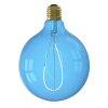 Calex Colors lamp | E27 | Nora | G125 | Sapphire Blue | 2700K | Dimbaar | 4W  LCA00325
