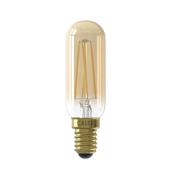 Calex E14 filament ledlamp buislamp goud dimbaar 4W 8,5 cm lang  LCA00115 - 1