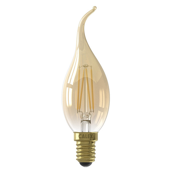 Calex E14 filament ledlamp sierkaars goud dimbaar 3,5W (20W)  LCA00107 - 1