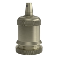 E27 design fitting Ø: 50 mm H: 71mm (messing, Calex)