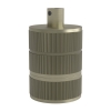 E27 design fitting Ø: 50 mm H: 71mm (messing, Calex)