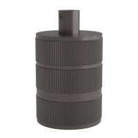Calex E27 design fitting Ø: 50 mm H: 71mm (parel zwart, Calex)  LCA00259