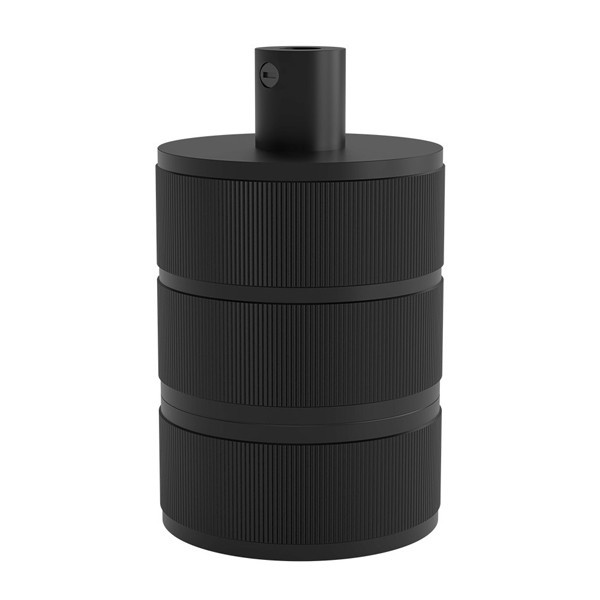 Calex E27 design fitting Ø: 50 mm H: 71mm (zwart, Calex)  LCA00263 - 1