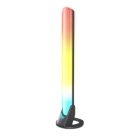 Calex Gaming Monitor LED Light Bar | 34.4 cm | RGBIC | 4.5W LCA01083