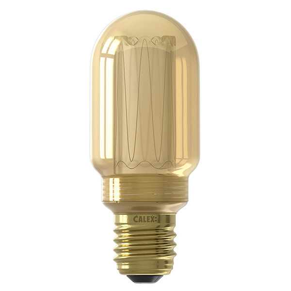 Calex LED lamp | E27 | Buis T45 | Goud | 1800K Dimbaar 3,5W (15W) Calex 123led.nl