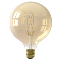 Calex LED lamp | E27 | Globe G125 | Goud | 2100K | Dimbaar | 6W (43W) LCA00503