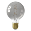 Calex LED lamp | E27 | Globe G80 | Titanium | 1800K | Dimbaar | 4W (15W)  LCA00649