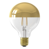 Calex LED lamp | E27 | Globe G95 | Kopspiegel | Goud | 2300K | Dimbaar | 3.5W (25W)  LCA00739