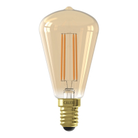 Calex LED lamp E14 | Goldline | Edison ST48 | Filament | Goud | 2100K | Dimbaar | 3.5W (25W) LCA00693
