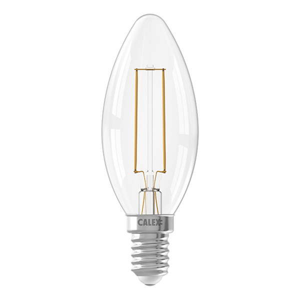 bewaker Opwekking Bevatten Calex LED lamp E14 | Kaars B35 | Filament | 2700K | Dimbaar | 3.5W (25W)  Calex 123led.nl