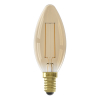 Calex LED lamp E14 | Kaars B35 | Filament | Goud | 2100K | Dimbaar | 3.5W (25W)