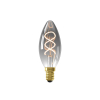 Calex LED lamp E14 | Kaars B35 | Filament | Titanium | 1800K | Dimbaar | 4W (15W)  LCA01133 - 1