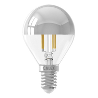 Calex LED lamp E14 | Kogel P45 | Kopspiegel | Zilver | 2700K | Dimbaar | 3.5W (25W)  LCA00731