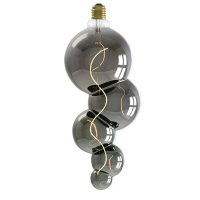Calex LED lamp E27 | Alicante | XXL | Titanium | 1800K | Dimbaar | 4W LCA00797