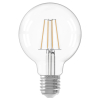 Calex LED lamp E27 | Bol G80 | Filament | Helder | 2700K | Dimbaar | 4.5W  LCA01109 - 2