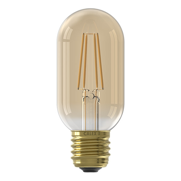 Calex LED lamp E27 | Buislamp T45 | Filament | Goud | 2100K | Dimbaar | 3.5W (25W) LCA00707 - 1