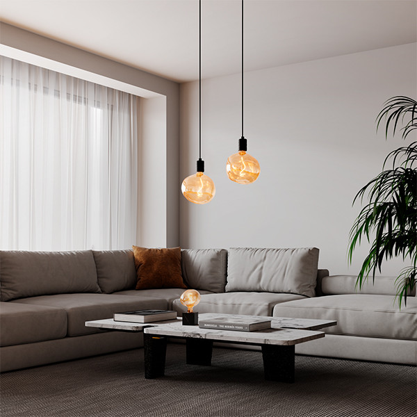 Calex LED lamp E27 | Cobble | Special | Goud | 1800K | Dimbaar | 4W LCA01185 - 3