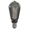 Calex LED lamp E27 | Edison ST64 | Crown | Titanium | 2000K | Dimbaar | 3.5W (15W)