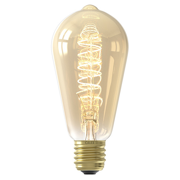 Calex LED lamp E27 | Edison ST64 | Filament | Goud | 2100K | 3-staps dimbaar | 5.5W (40W)  LCA01005 - 1