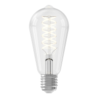 Calex LED lamp E27 | Edison ST64 | Filament | Helder | 2700K | Dimbaar | 7.2W (60W) LCA01284