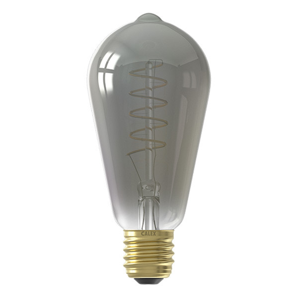 Calex LED lamp E27 | Edison ST64 | Filament | Titanium | 1800K | Dimbaar | 4W (15W)  LCA00647 - 1