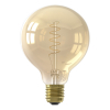 Calex LED lamp E27 | Flexible Filament | Globe G95 | Filament | Goud | 2100K | Dimbaar | 3.8W (25W)