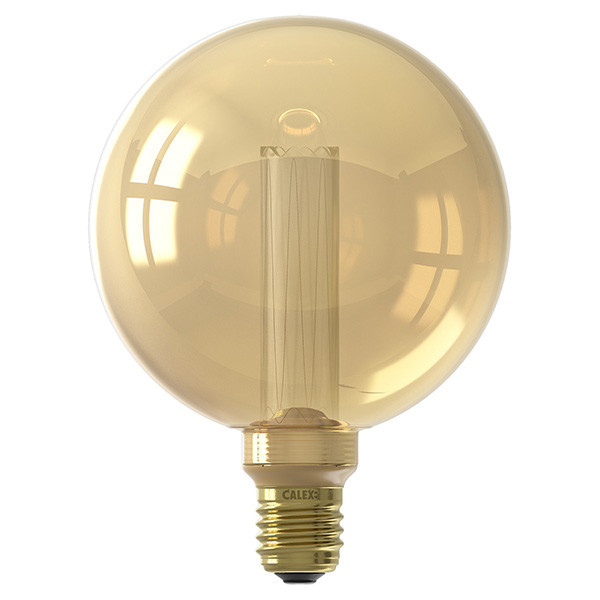 Calex LED lamp E27 | Globe G125 | Crown | Goud | 1800K | Dimbaar | 3.5W (15W)  LCA00403 - 1