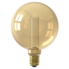 Calex LED lamp E27 | Globe G125 | Crown | Goud | 1800K | Dimbaar | 3.5W (15W)
