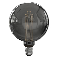 Calex LED lamp E27 | Globe G125 | Crown | Titanium | 2000K | Dimbaar | 3.5W (15W)  LCA00484