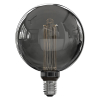 Calex LED lamp E27 | Globe G125 | Crown | Titanium | 2000K | Dimbaar | 3.5W (15W)