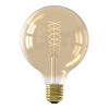 Calex LED lamp E27 | Globe G125 | Filament | Goud | 2700K | Dimbaar | 7.2W (60W)