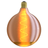 Calex LED lamp E27 | Globe G125 | Filament | Silk Goud | 1800K | Dimbaar | 4W
