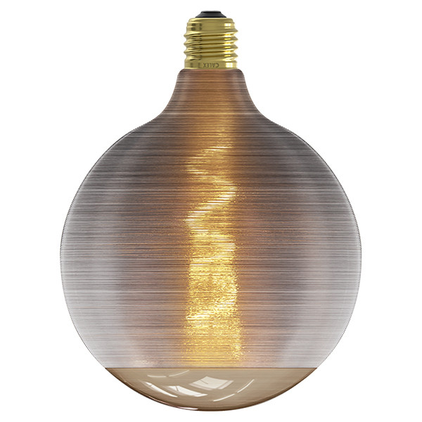 Calex LED lamp E27 | Globe G125 | Filament | Silk Grijs | 1800K | Dimbaar | 4W  LCA00898 - 1