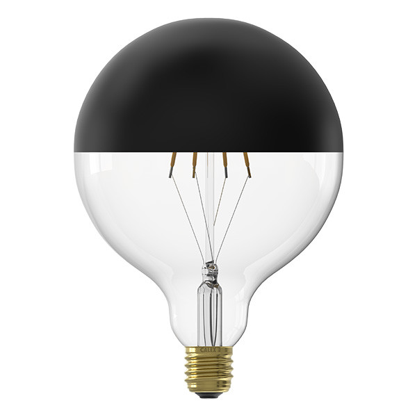 Calex LED lamp E27 | Globe G125 Kopspiegel | Black & Gold  | Zwart | 1800K | Dimbaar | 4W  LCA00566 - 1