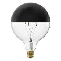 Calex LED lamp E27 | Globe G125 Kopspiegel | Black & Gold  | Zwart | 1800K | Dimbaar | 4W  LCA00566