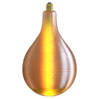 Calex LED lamp E27 | Globe G160 | Filament | Silk Splash Goud | 1800K | Dimbaar | 4W  LCA00899
