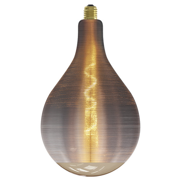Calex LED lamp E27 | Globe G160 | Filament | Silk Splash Grijs | 1800K | Dimbaar | 4W  LCA00900 - 1