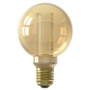 Calex LED lamp E27 | Globe G95 | Crown | Goud | 1800K | Dimbaar | 3.5W (15W)