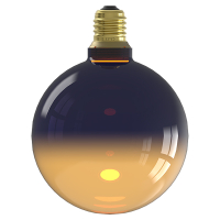 Calex LED lamp E27 | Inception G125 | Filament | Gradient Black/Gold | 1800K | Dimbaar | 3.5W  LCA00906