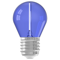 Calex LED lamp E27 | Kogel G45 | Filament | Blauw | 1W LCA01217
