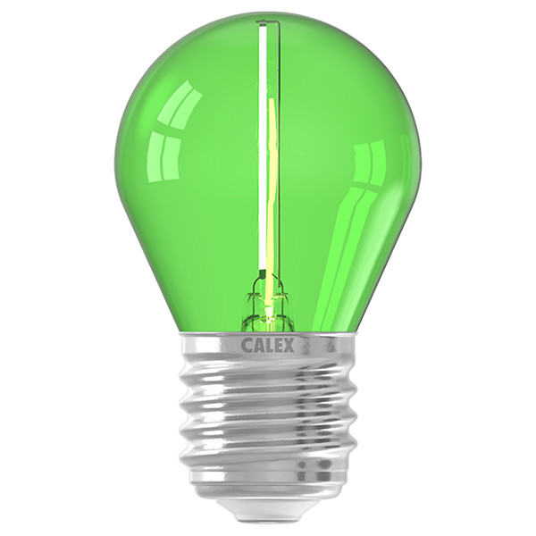 Calex LED lamp E27 | Kogel G45 | Filament | Groen | 1W LCA01221 - 1