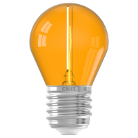 Calex LED lamp E27 | Kogel G45 | Filament | Oranje | 1W LCA01225