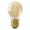Calex LED lamp E27 | Kogel P45 | Filament | Goud | 2100K | 2W (15W) LCA00679 - 1