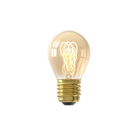 Calex LED lamp E27 | Kogel P45 | Filament | Goud | 2100K | Dimbaar | 2.5W (15W)  LCA01119