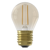 Calex LED lamp E27 | Kogel P45 | Filament | Goud | 2100K | Dimbaar | 3.5W (25W)  LCA00681