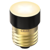 Calex LED lamp E27 | Mini Light Ring | Zwart | 2200K | 3-staps dimbaar | 3.5W (24W)  LCA01011 - 2