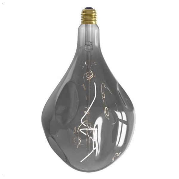 Calex LED lamp E27 | Organic Evo | XXL | Titanium | 1800K | Dimbaar | 6W (60W) LCA00799 - 1