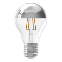Calex LED lamp E27 | Peer A60 | Kopspiegel Zilver | Helder | 2700K | Dimbaar | 4.5W (40W)  LCA00735